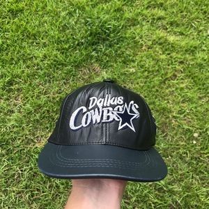 Dallas Cowboys Leather Snapback